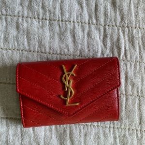 Saint Laurent envelope wallet
